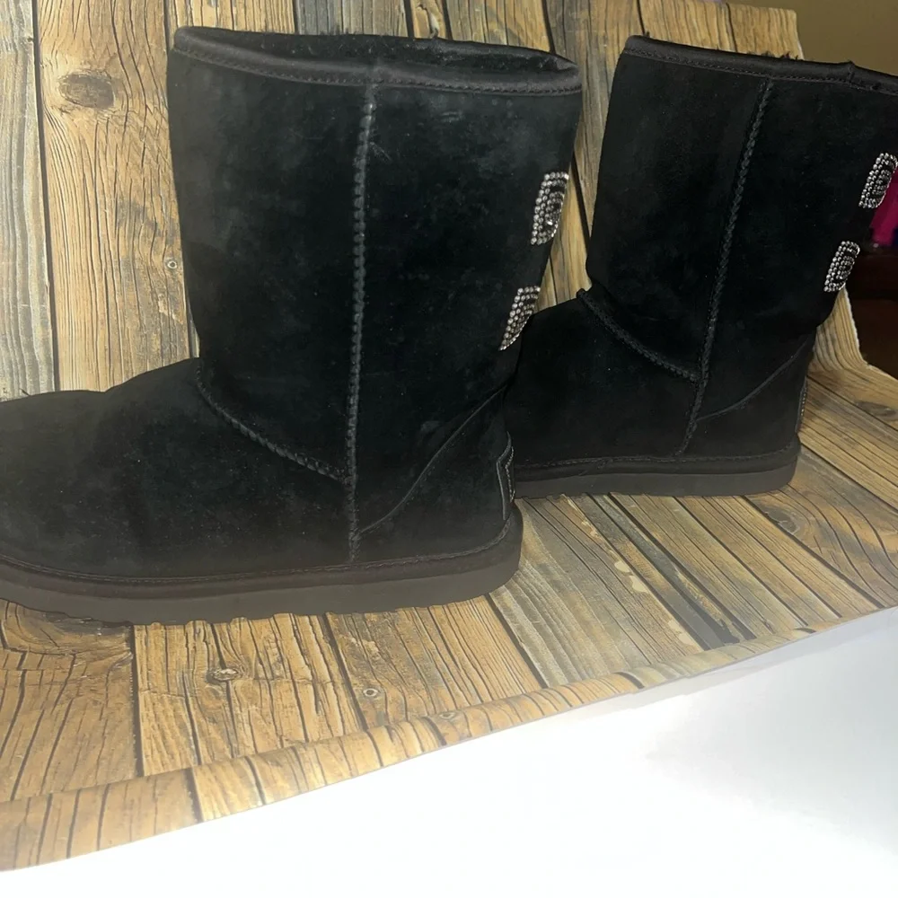 UGG Black Suede‎ Boots
